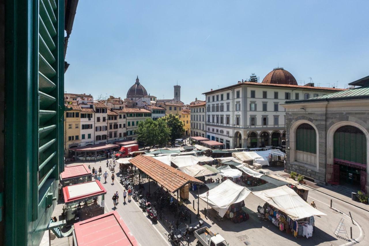 Piazza Del Mercato Centrale Florence Luaran gambar